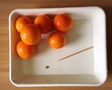 すぐ出来♡金柑たまたまトースト 手間なし作り方1写真