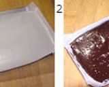 チェッカーチョコケーキ作り方3写真