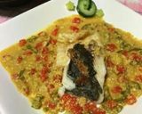 簡単＊白身魚のカレーヨーグルトソース＊作り方7写真