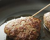 基本の♡愛情たっぷりハートハンバーグ♡作り方6写真