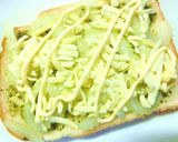 セロリ×バジルソースのスパイシートースト作り方4写真