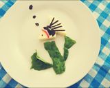 ★海の中のギョギョっぴー★作り方3写真