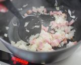 新玉葱の肉詰め♡トマト煮込み作り方5写真