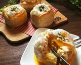中とろ〜り カルボナーラパン作り方5写真