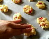 苺とホワイトチョコのしっとりクッキー作り方8写真