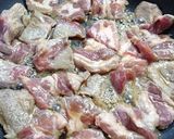 厚切りお肉で！塩ネギ豚丼♡作り方5写真