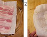 ベーコンのベーグルサンド作り方1写真