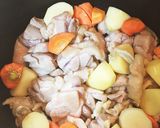 砂糖使わずの鶏モモと新じゃがいものうま煮作り方4写真