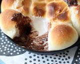 焼きマシマロ　スモア風スキレットブレッド作り方7写真