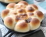 焼きマシマロ　スモア風スキレットブレッド作り方6写真