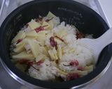 桜香る筍ご飯作り方9写真