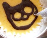 ハロウインデコ蒸しケーキ作り方10写真