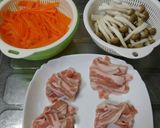 ☆豚バラ肉ともやしの焼肉ダレ炒め☆作り方2写真