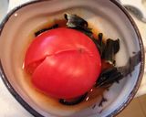 トマトひとつで出来る！トマト昆布作り方1写真