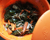 調理5分時短な茎わかめとエノキの煮浸し！作り方3写真