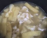 お昼ご飯にも！お肉もりもりうどん！作り方4写真
