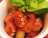 ◉ピリ辛が後引く美味さ！たこのトマト煮♡作り方5写真