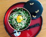 超楽チン!釜揚げしんこ(しらす)の月見丼作り方3写真
