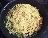 混ぜるだけ納豆カルボナーラ！作り方5写真