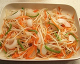 まるごと新玉ねぎとふんわり卵のサラダ作り方7写真
