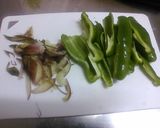 ピーマンとみょうがの醤油炒め作り方1写真