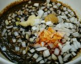 簡単♪豚肉のピリ辛ダレ和え♪作り方1写真