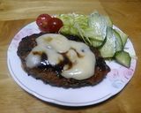 照焼きチーズハンバーグ作り方8写真