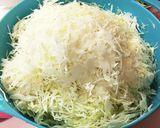 4月の餃子（キャベツとわけぎ）作り方1写真