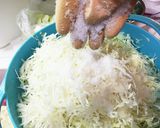 4月の餃子（キャベツとわけぎ）作り方2写真