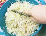 4月の餃子（キャベツとわけぎ）作り方3写真