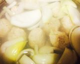 肉団子と新玉ねぎの簡単スープ♬作り方1写真