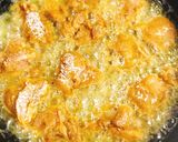 カレー味！常温揚げでスパイシー鶏唐揚げ作り方8写真