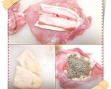 筍とおぼろ昆布のミルフィーユ豚カツ★春作り方1写真