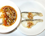 簡単魚たらの唐揚げ♪フライパンねぎソース作り方7写真