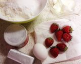 フレッシュ♡とちおとめのスコーン♪作り方1写真