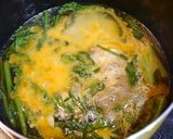 簡単！春菊のすき煮丼作り方4写真