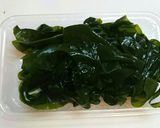 新芽ワカメとホウレン草のお浸し♪作り方3写真