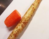 まるごと 新ごぼうとにんじんのサラダ作り方1写真