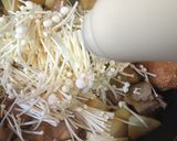 えのきと鶏じゃがの醤油マヨ炒め作り方6写真