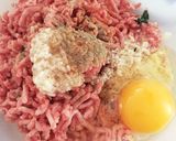 戻さない高野豆腐入り塩麹ハンバーグ作り方1写真