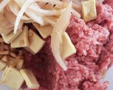 戻さない高野豆腐入り塩麹ハンバーグ作り方2写真