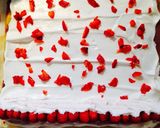 花びら苺のほっこり和風ロールケーキ＊＊＊作り方14写真