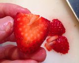 花びら苺のほっこり和風ロールケーキ＊＊＊作り方10写真