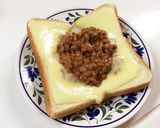 簡単 ゆず風味の納豆トースト✩°。⋆作り方5写真