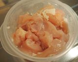 鶏むね肉ときのこのあっさり味ぽんパスタ作り方2写真