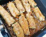 【お弁当】とろ～りチーズとオクラの肉巻き作り方6写真
