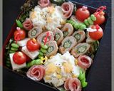 【お弁当】とろ～りチーズとオクラの肉巻き作り方9写真