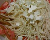とまととチーズの冷製パスタ♪作り方6写真
