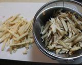 夕弁当♪フライパンで豚肉ごぼう筍の炒め煮作り方1写真
