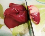 鶏レバーの甘辛煮＊生姜と下処理で臭み無し作り方1写真